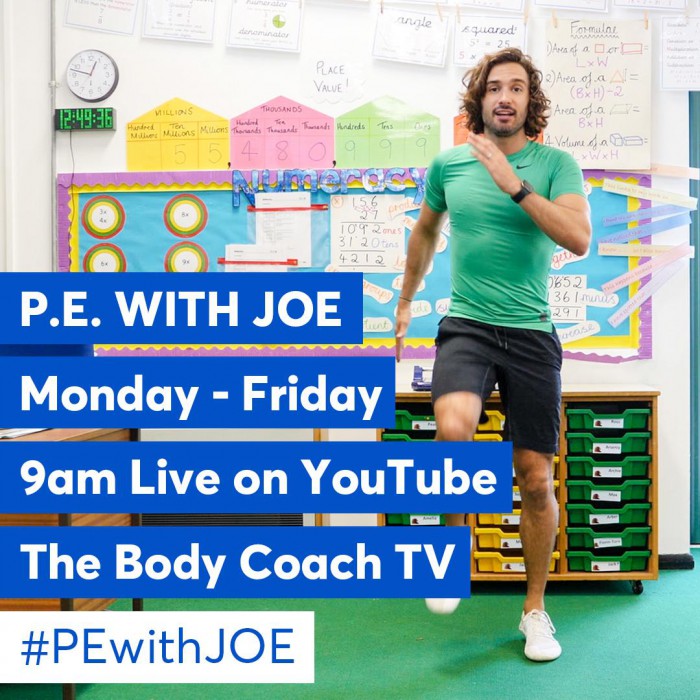 Joe Wicks, The Body Coach