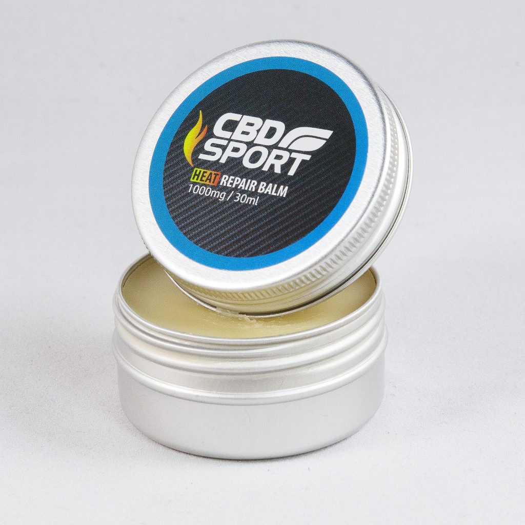 Heat Repair Balm infused with CBD 
