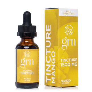 grn cbd 1500mg tincture bottle